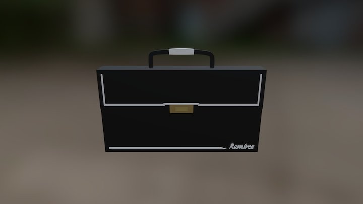 Suitcase 3D Model