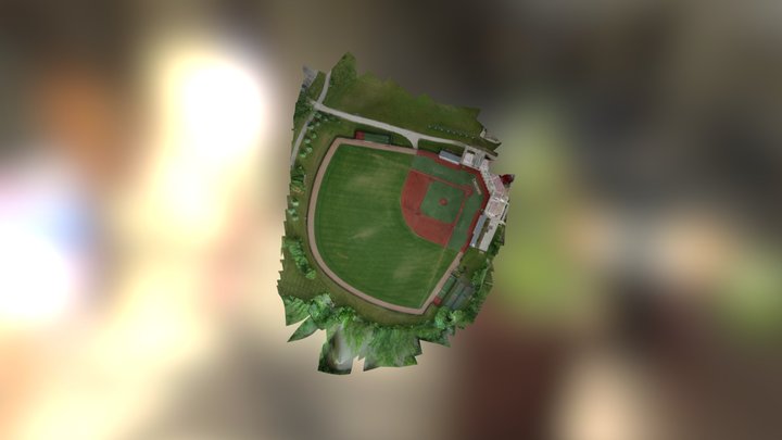 Carthage Baseball Field 3D Model