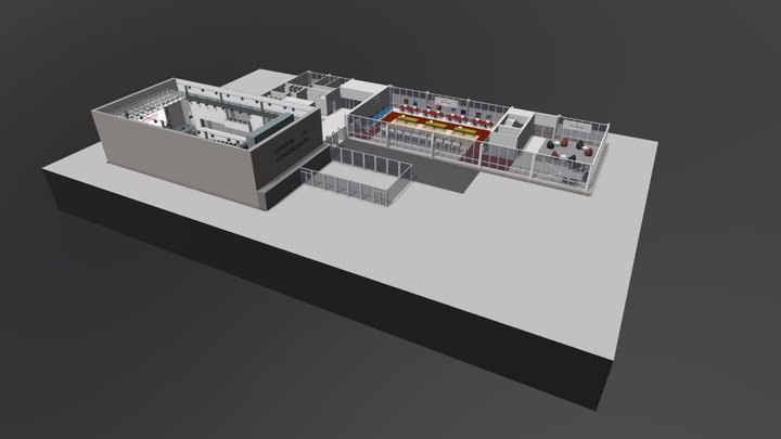 PLANTA BAJA 3D Model