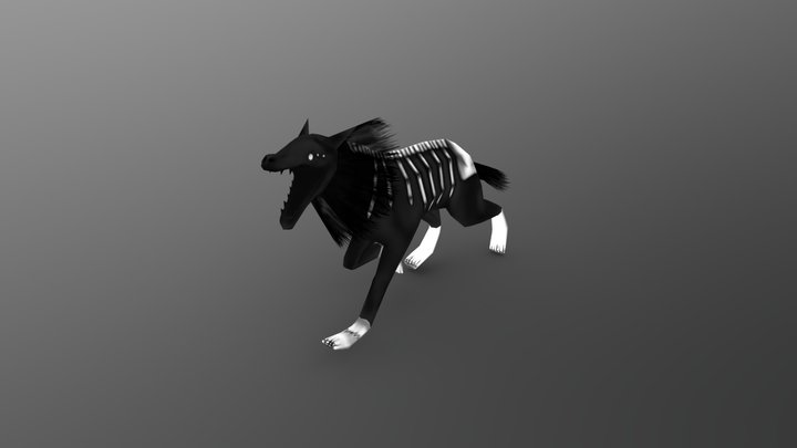 Hell Dog 3D Model