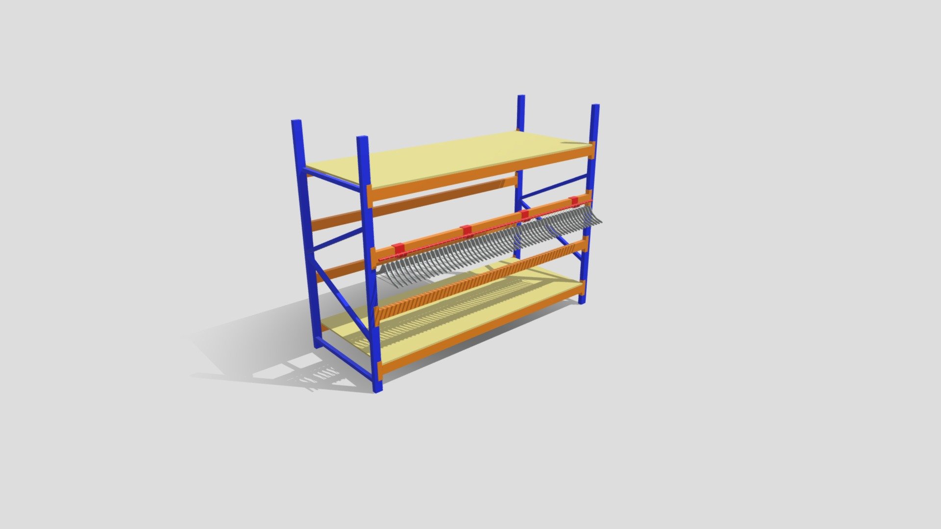 Racking Brackets - 3D model by 3D-VIEW (@Jake-norsemandirect) [b01d681 ...