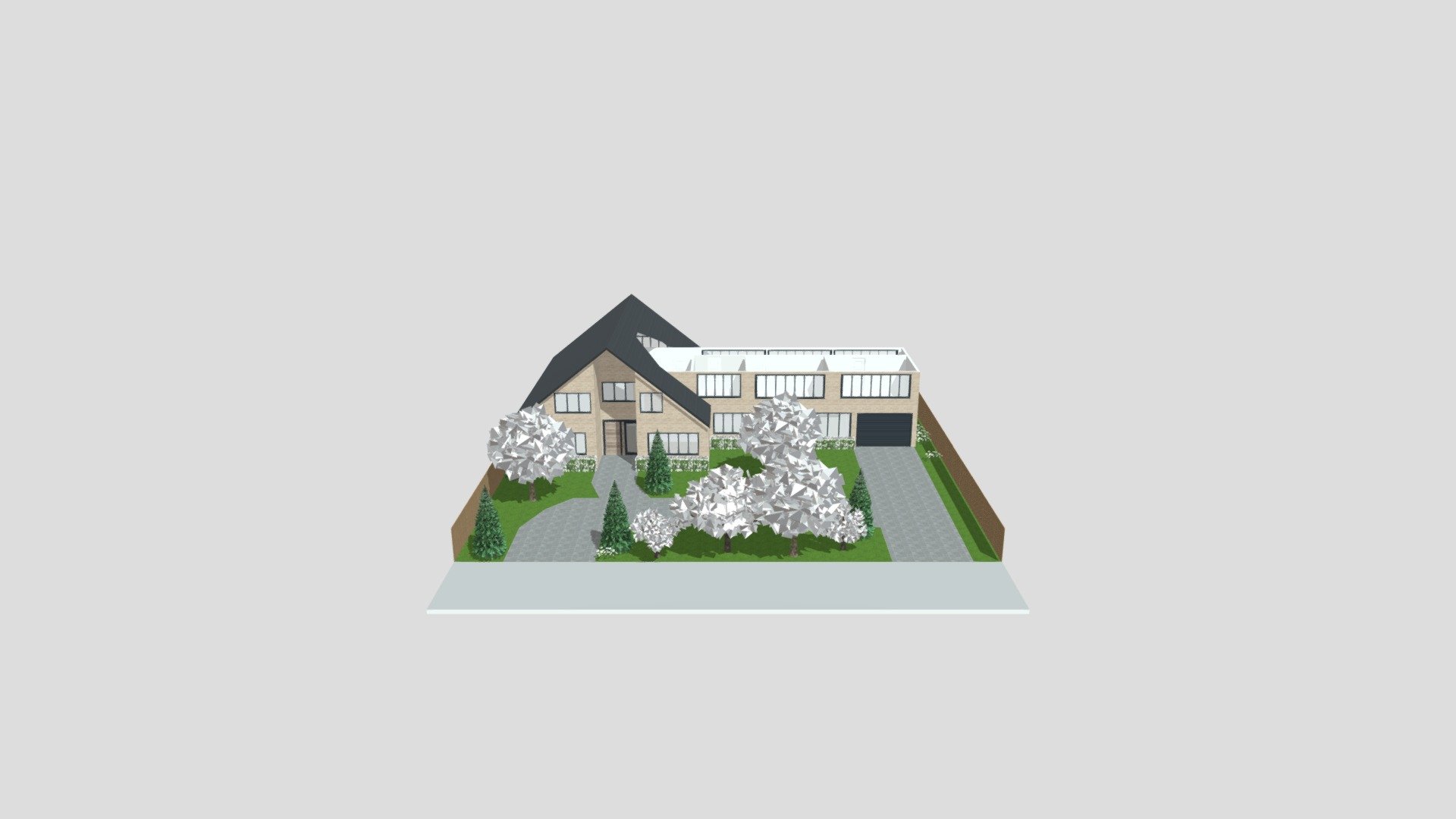 Grand Midcentury Flip