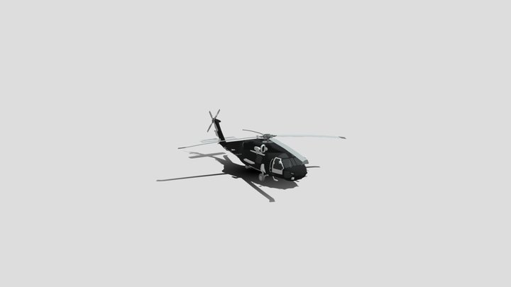 Army attack helicopter...... 3D Model