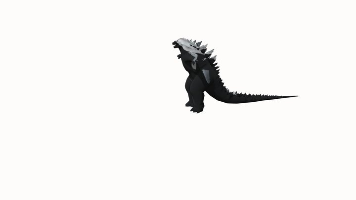 Sharkzilla 3D Model
