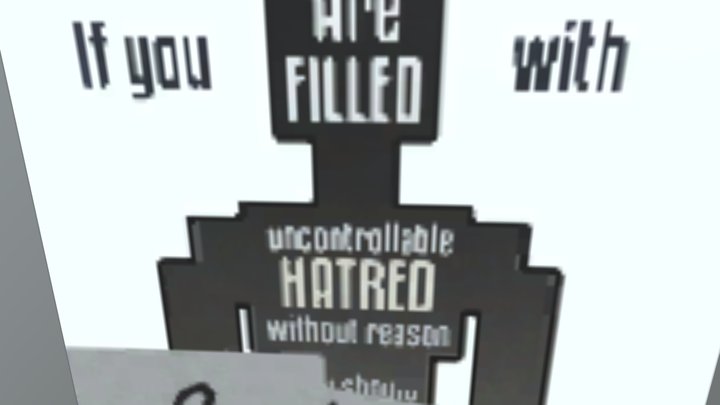 Uncoha Sign 1 3D Model