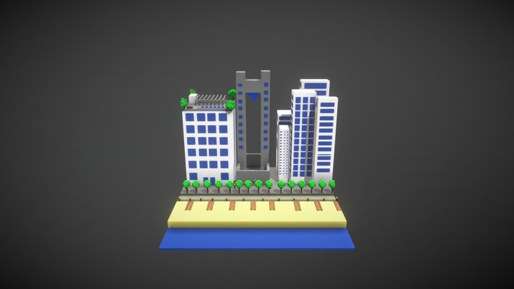Projet 1 bénidorm 3D Model