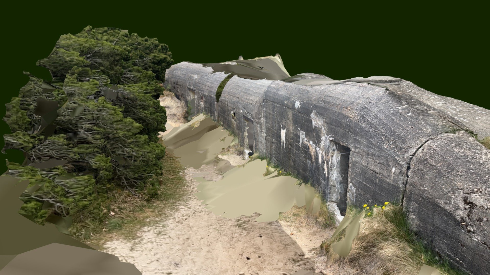 WW2 Atlantic Wall Bunker in Denmark #3