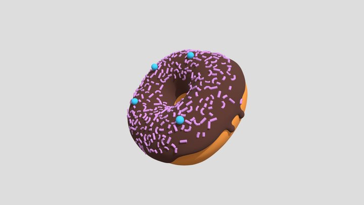 Donut_export 3D Model