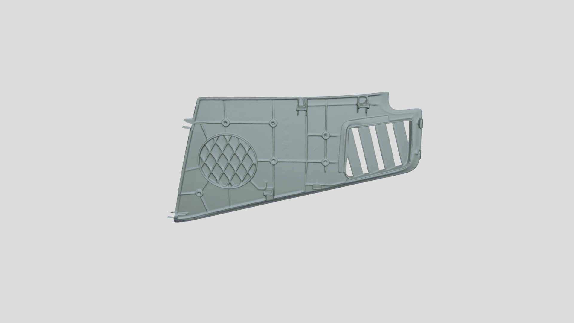 Car Door Panel A — Sketchfab embed 3D viewer