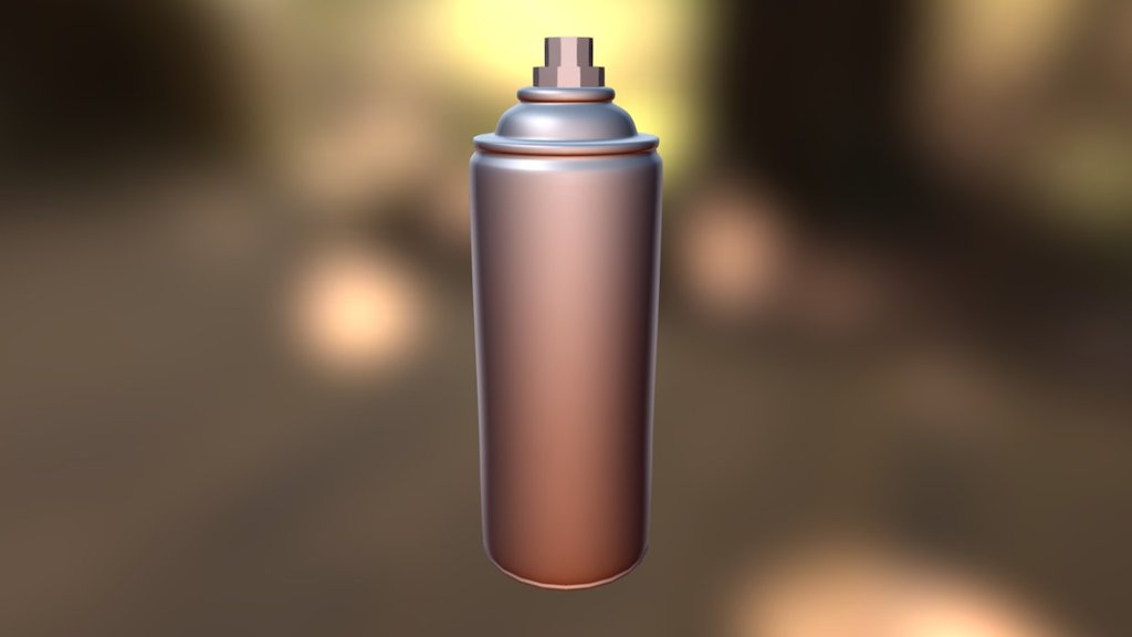 Spray Can 3D Model By Rhiannadoesart B024b43 Sketchfab   1024x576 