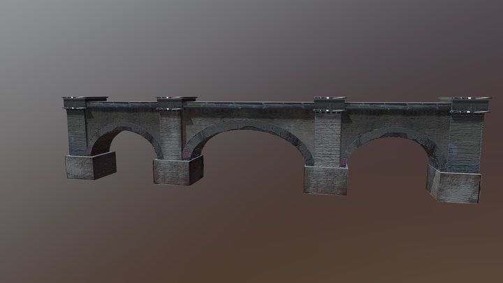 Martha McClean Bridge 3D Model