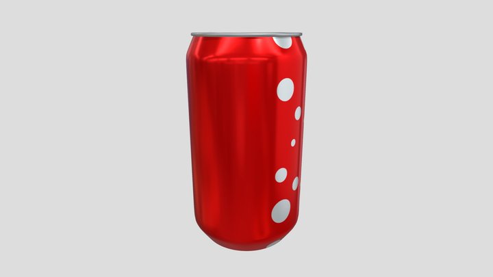 Soda Can (Tutorial) 3D Model