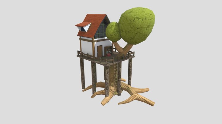 Tree_House 3D Model