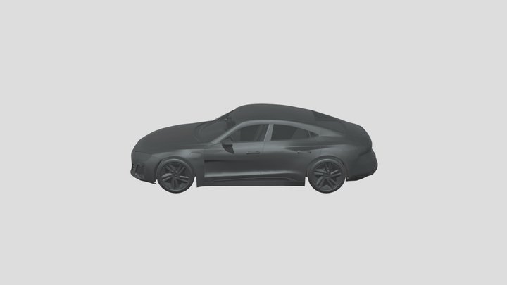 Audi E- Tron GT Quattro 3D Model