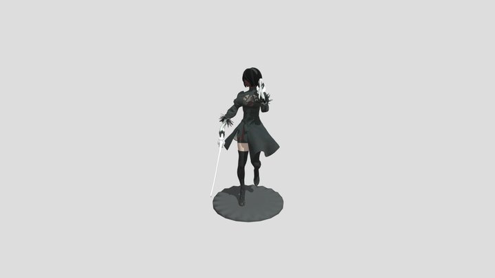 Nierautomata-2b 3D Model