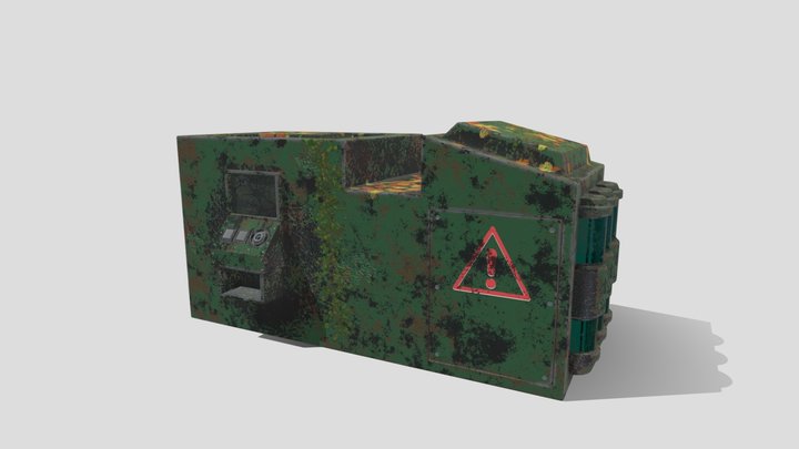 Old Generator 3D Model