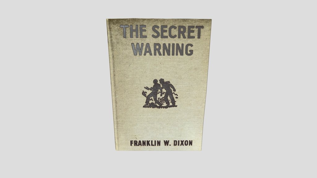 Old Book The Secret Warning