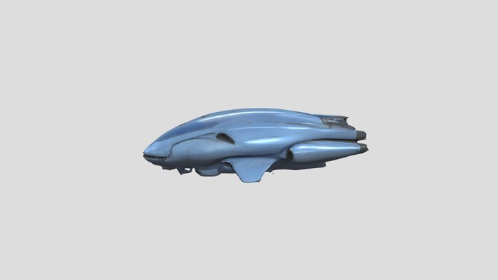Galactic Arrival 3D Model