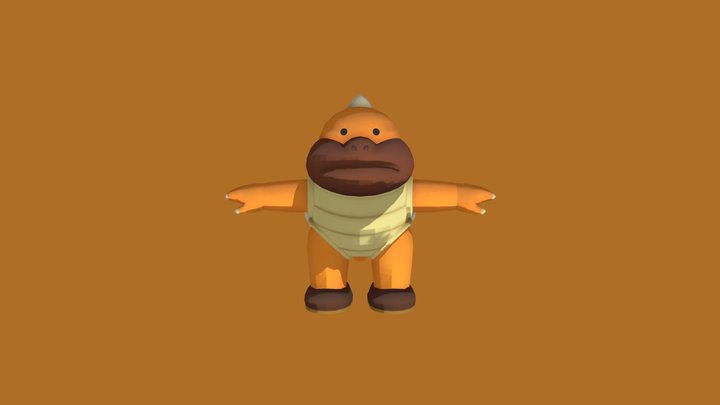 Super Mario Party - Sumo Bro – Kostenloses 3D-Modell STL