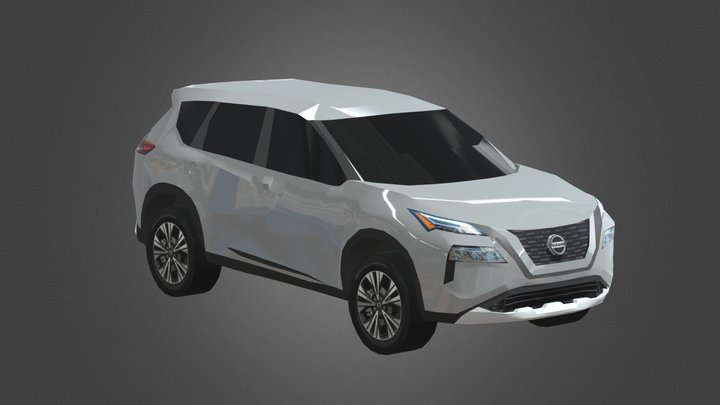 2021 Nissan Rogue SV 3D Model