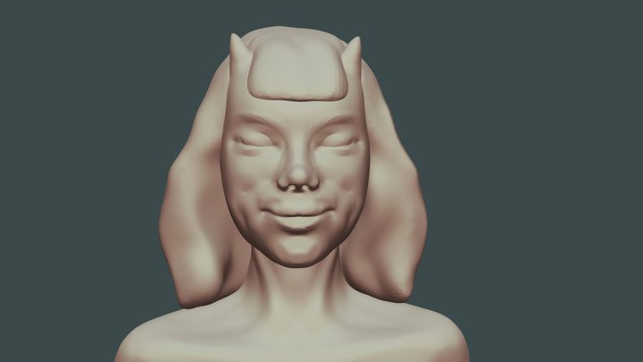 demon girl 3D Model