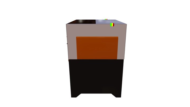 Multi Functional Industrial Robot 3D Model