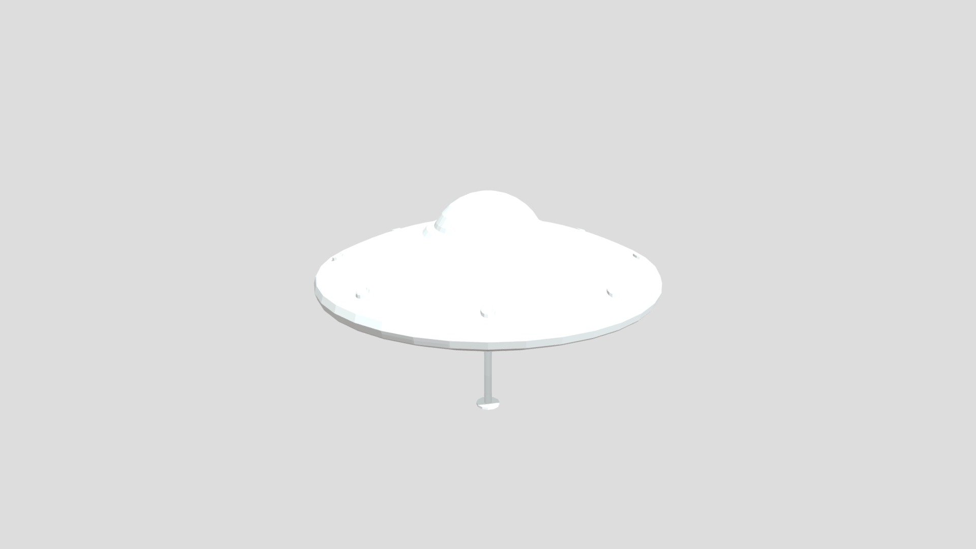 Flying saucer from Poly by Google