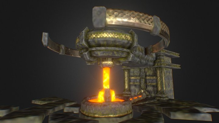 Forge of the Gods 3D Model