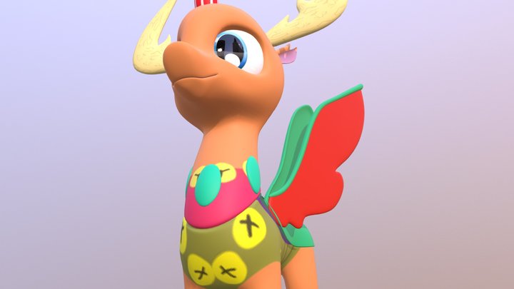 Christmas reindeer! 3D Model