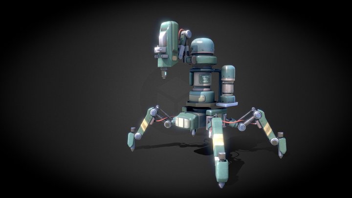 Robot3dPrinter 3D Model