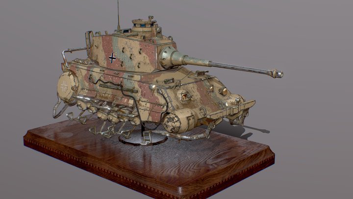 Flugpanzer 3D Model