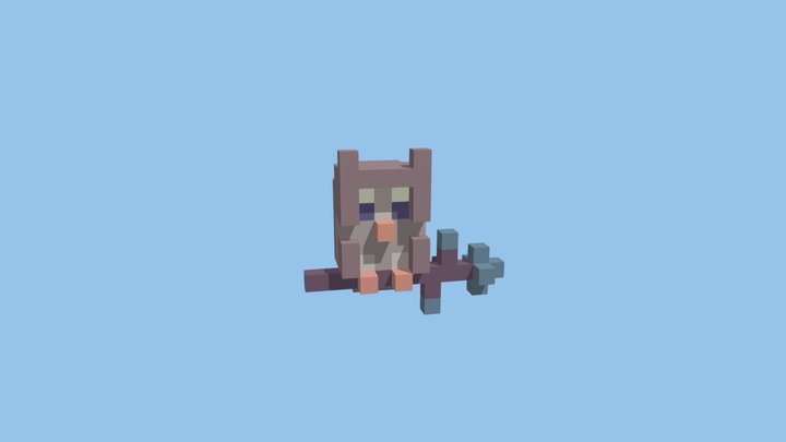 Owl 3D Model