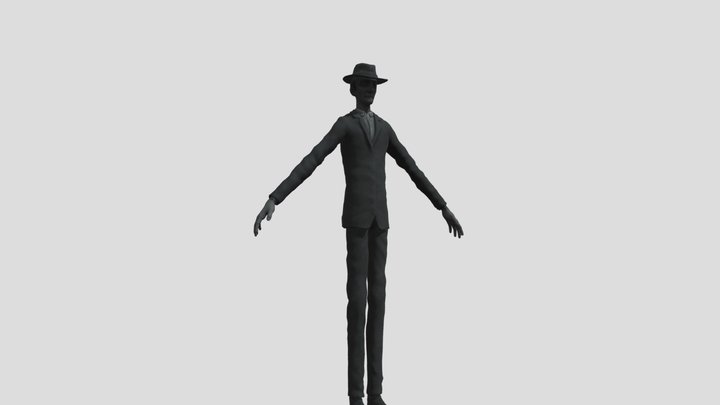 The Thin Man 3D Model