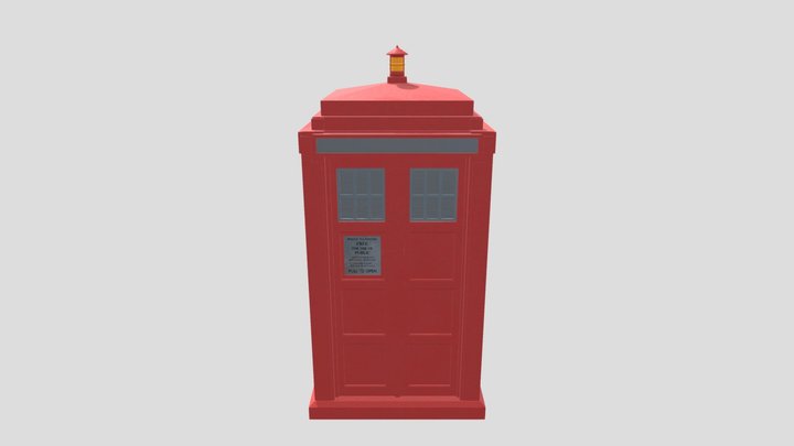 Phone Box 3D Model