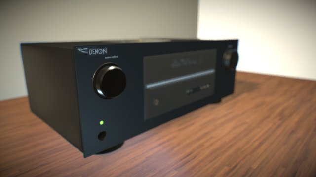 Denon amplifier 3D Model