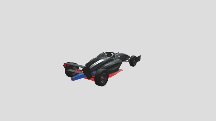 Formula 4 3D Model