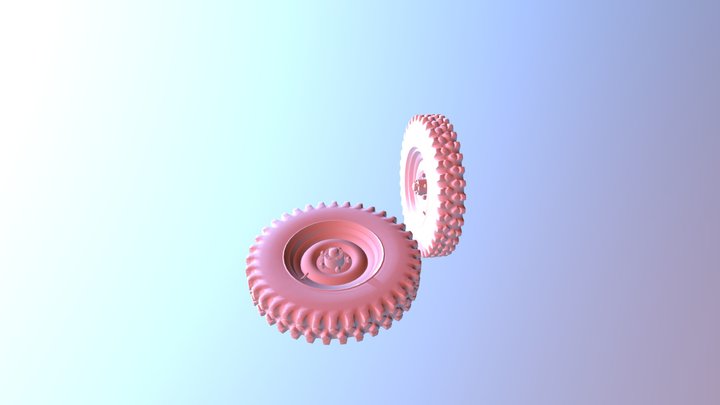 Wheels YA-101 3D Model