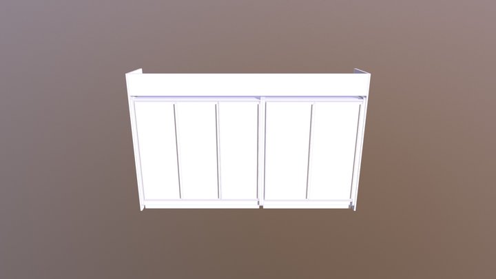 habillage meuble froid 3D Model