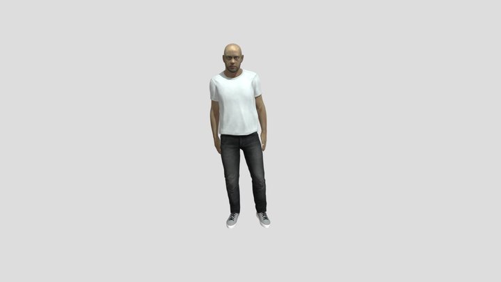 character animation from iclone 8 3D Model