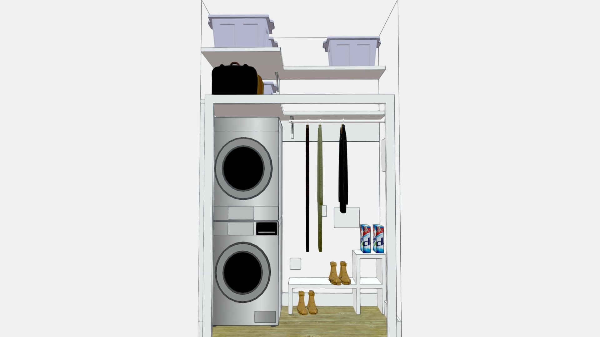 Laundry closet v1