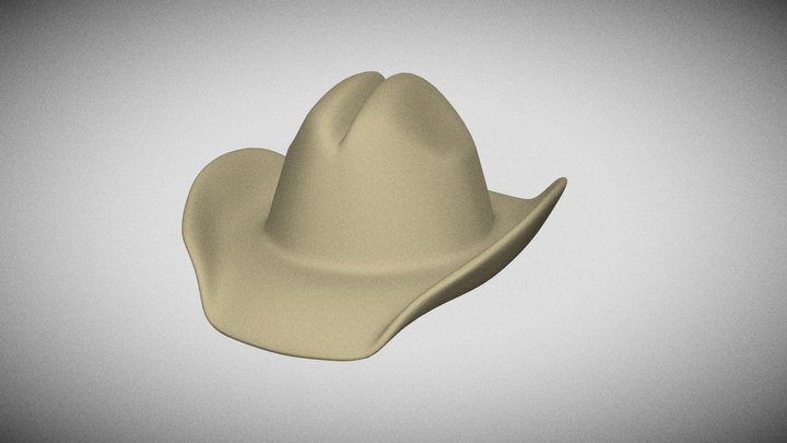 Cowboy Hat 3D Model