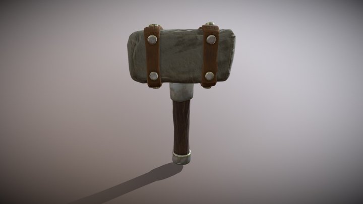 Hammer - Version 2 3D Model