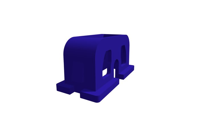 Caja patin prueba 3D Model