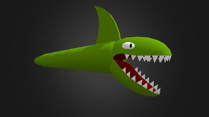 Fish Monster 3D Model