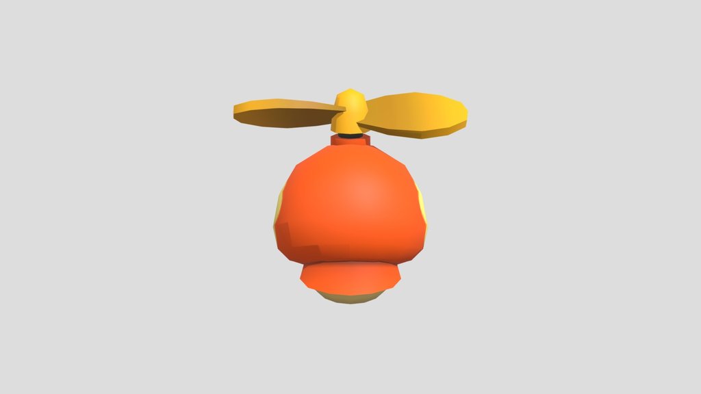 New Super Mario Bros U Propeller Mushroom