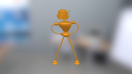 Carl Robot 3D Model