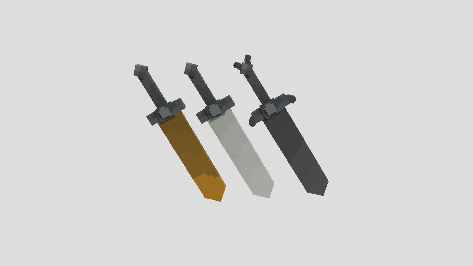 Daggers #1 - 3D model by Spankieeee [b038622] - Sketchfab