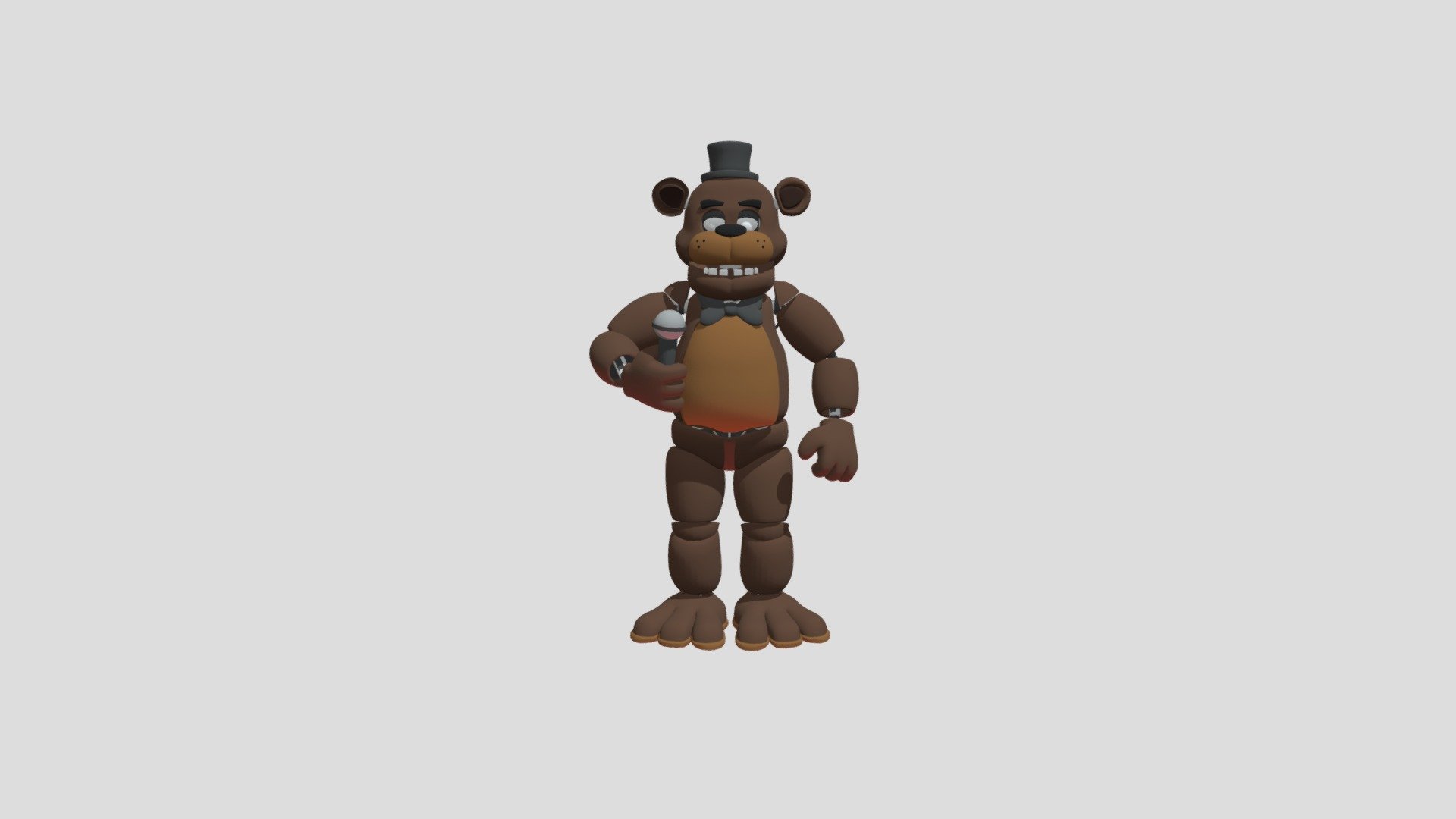 Freddy Fazbear - Download Free 3D model by dwall8611 [b038a71] - Sketchfab