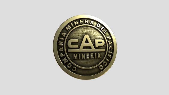 Pin CAP Mineria 3D Model