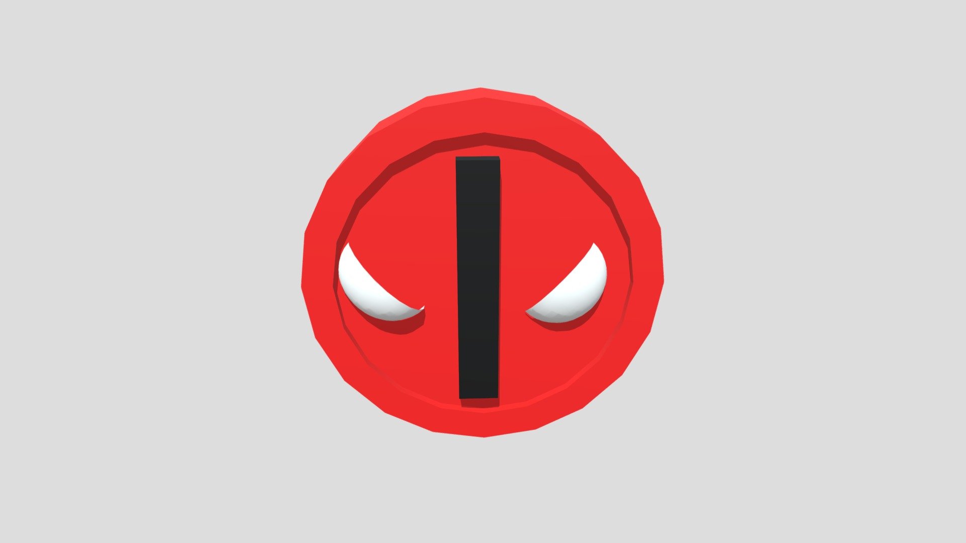 Deadpool Logo - 3D model by ahasso100292 [b03c79b] - Sketchfab